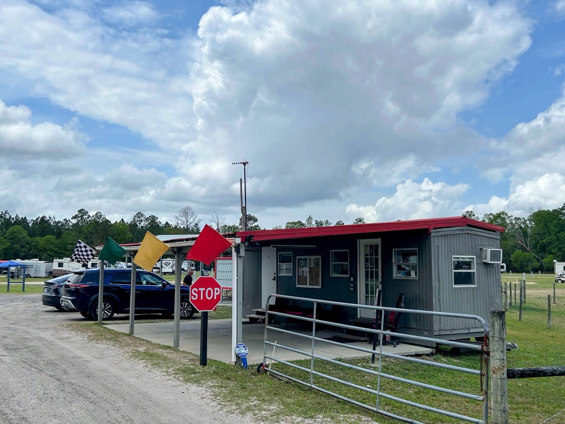 Entrance to Waldo RV Park